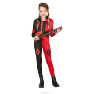 Costume Harley Quinn fumetto bimba