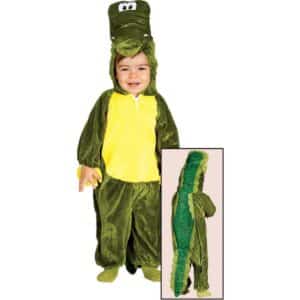 Costume Coccodrillo in peluches baby