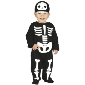 Costume Scheletro neonato