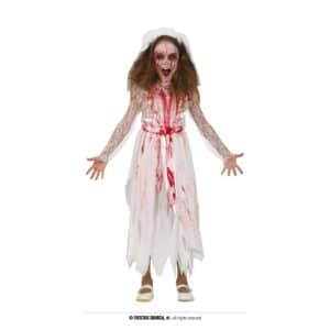 Costume sposa zombie bambina