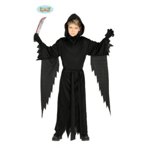 Costume Grim Reaper Ghost Face Scream bambino