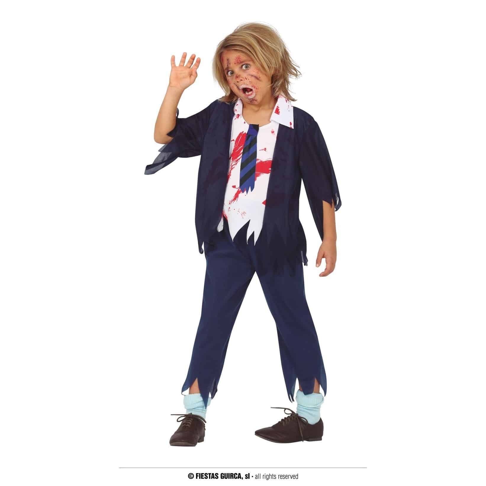 Costume alunno zombie bambino