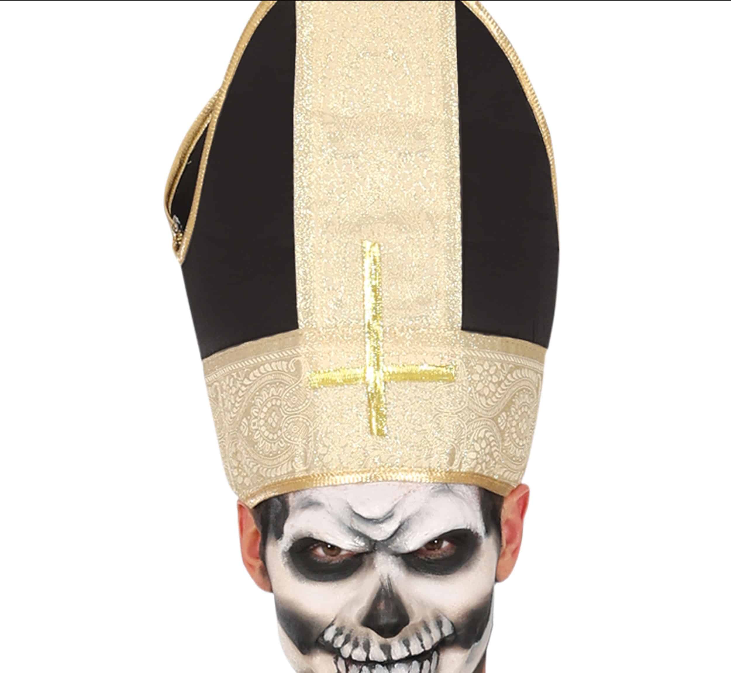 Costume Sacerdote Papa oscuro - immagine 2