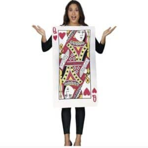 Costume Regina di Cuori carta donna