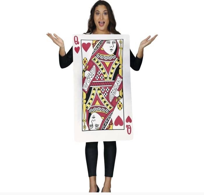 Costume Regina di Cuori carta donna