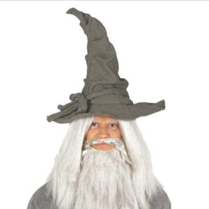 Cappello Grigio da Stregone adulto