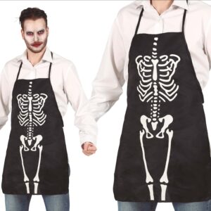 Grembiule con scheletro