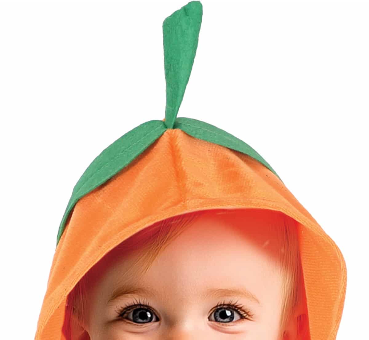 Costume Poncho Zucca Baby - immagine 2