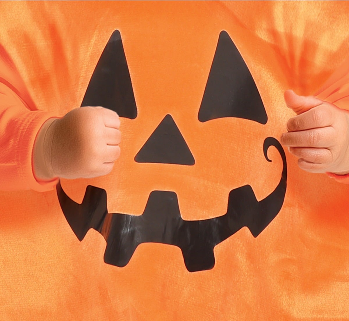 Costume Poncho Zucca Baby - immagine 3