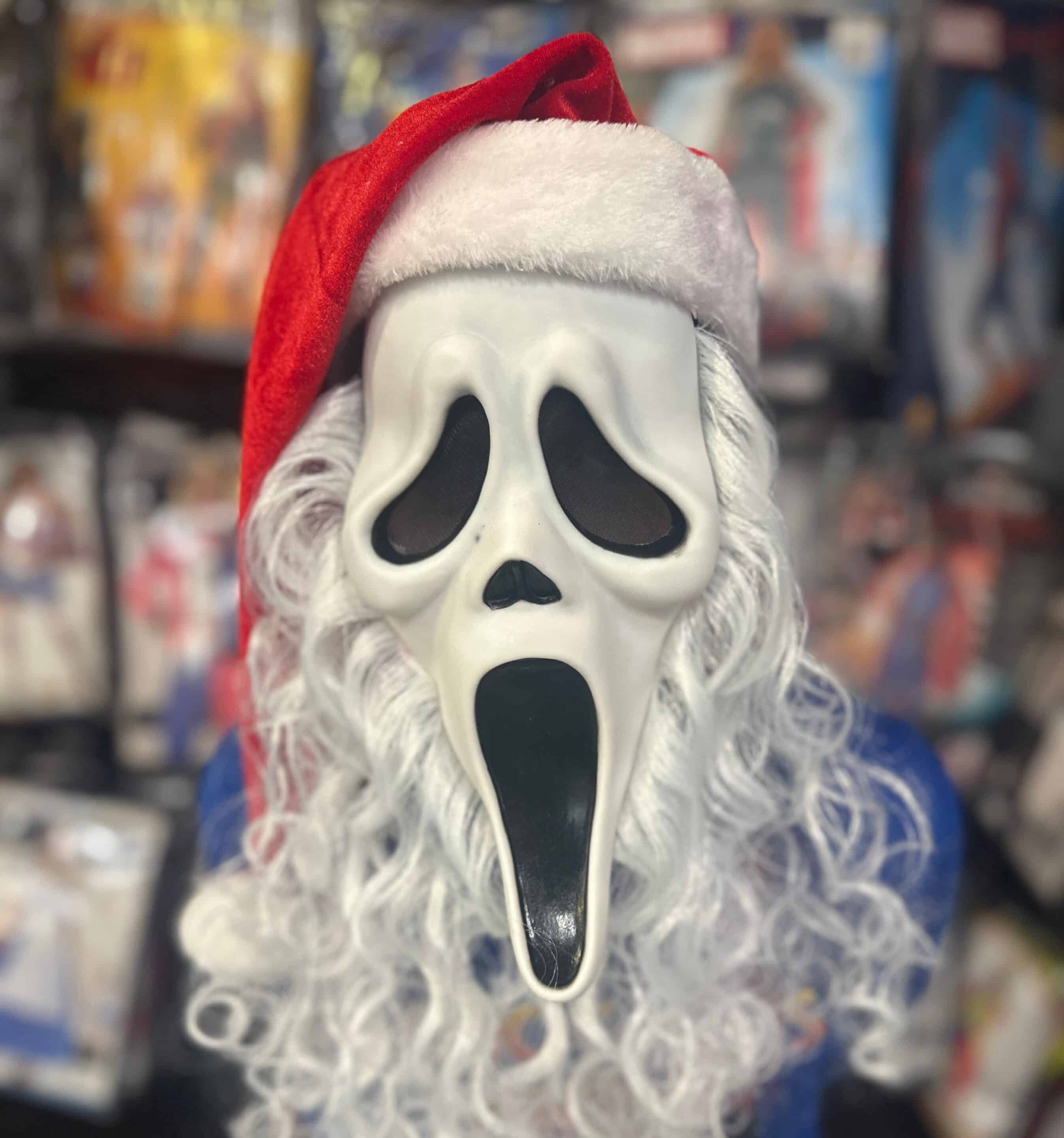 Maschera Ghost Face Scream Babbo Natale - immagine 2