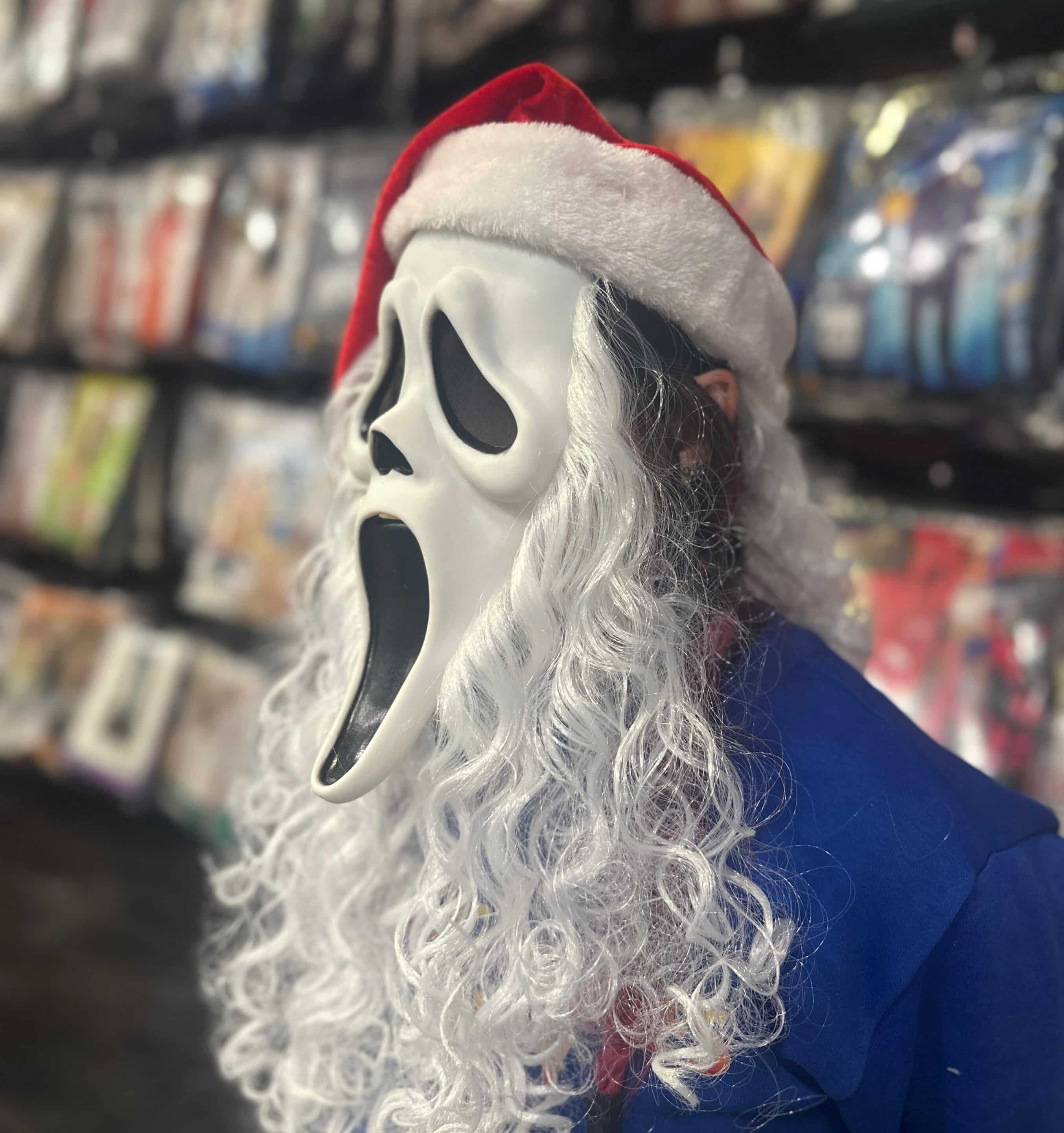 Maschera Ghost Face Scream Babbo Natale - immagine 4