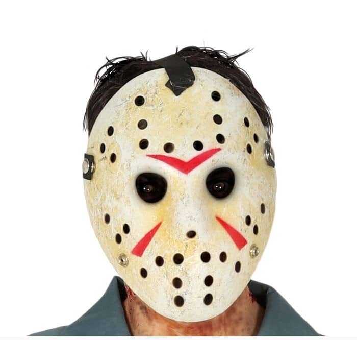 Costume Jason Voorhees venerdì 13 blu adulto - immagine 3